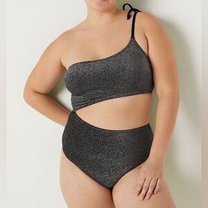 Victoria’s Secret Pink Shimmer One-Piece Bathing Suit
